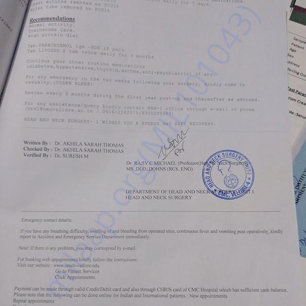 Medical Report