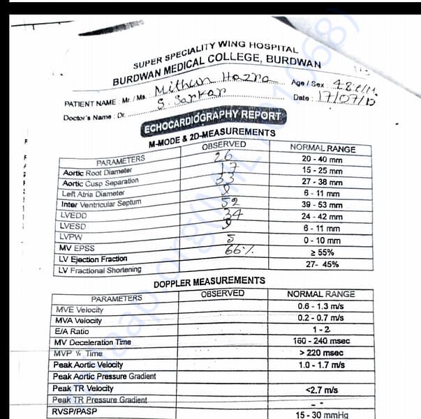 Medical Report