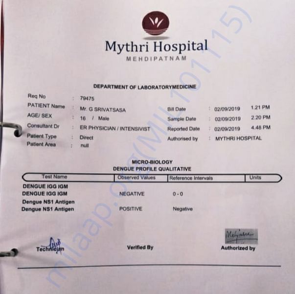 Medical Report