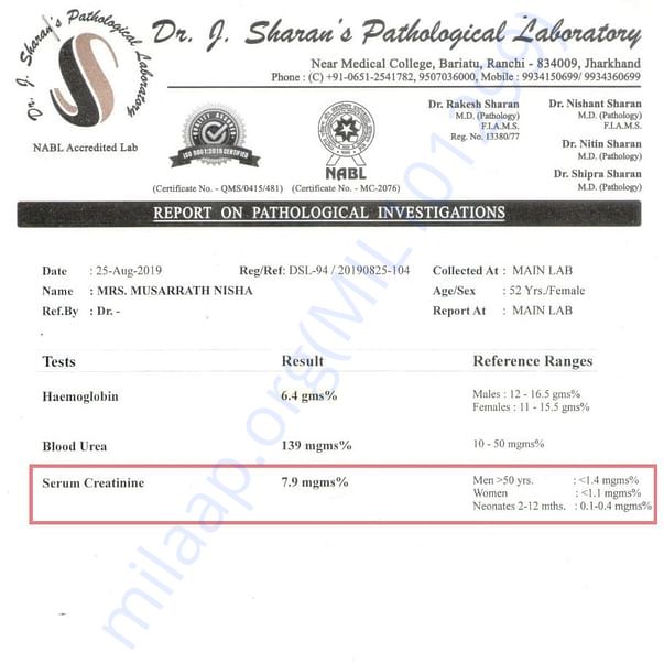 Medical Report