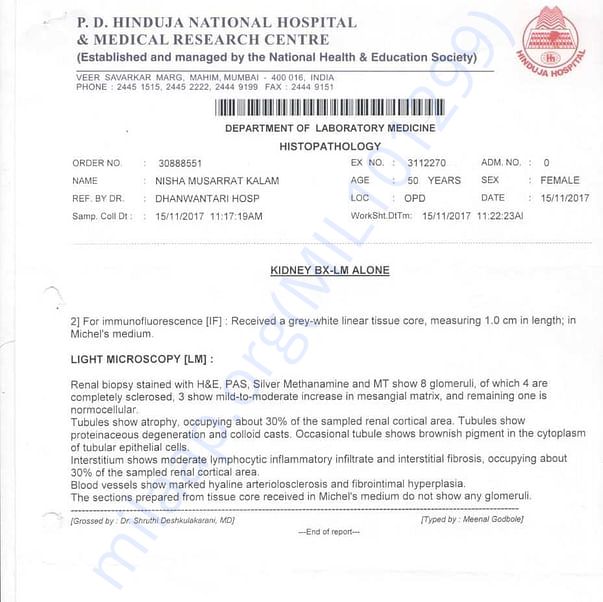 Medical Report