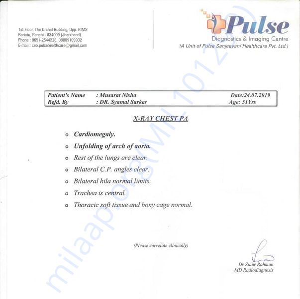Medical Report