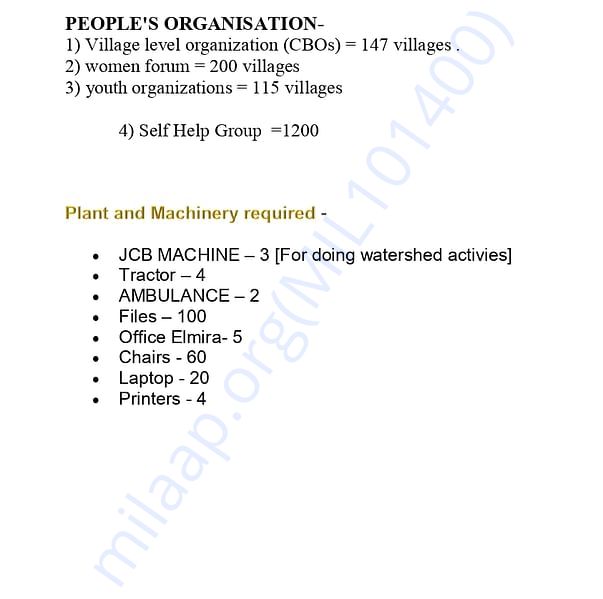 Estimation Letter