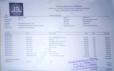 HOSPITAL BILL