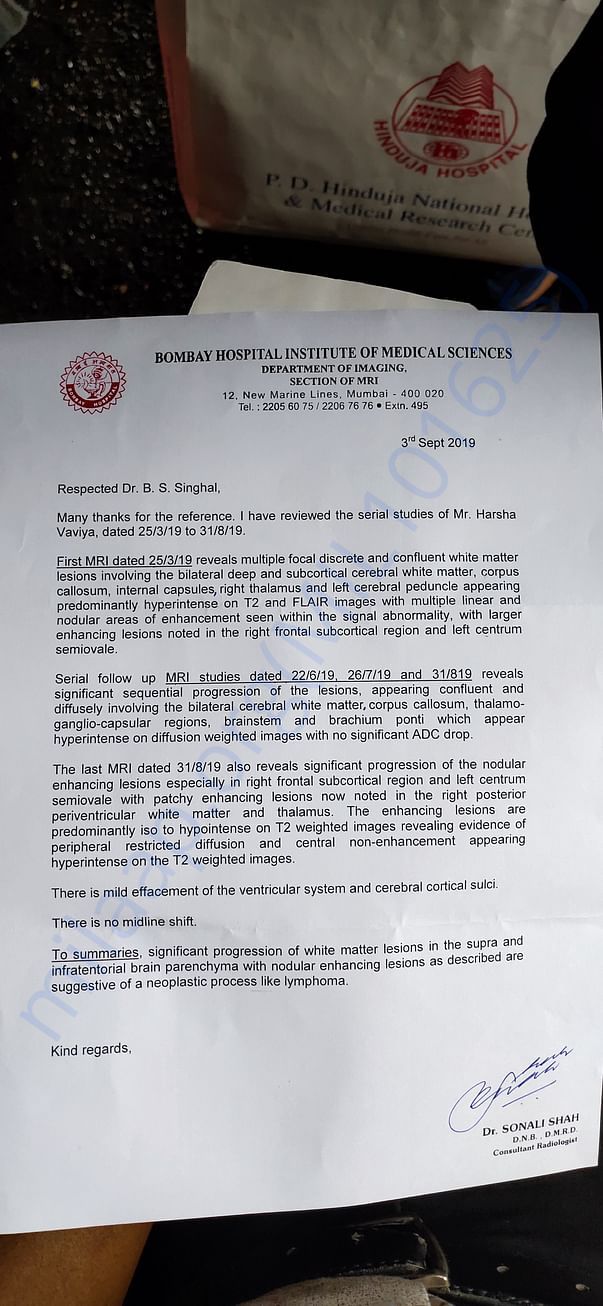 Bombay hospital report final