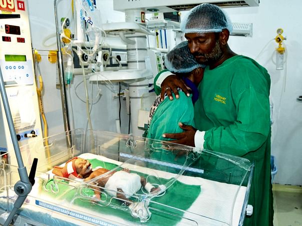 New born pre mature baby
