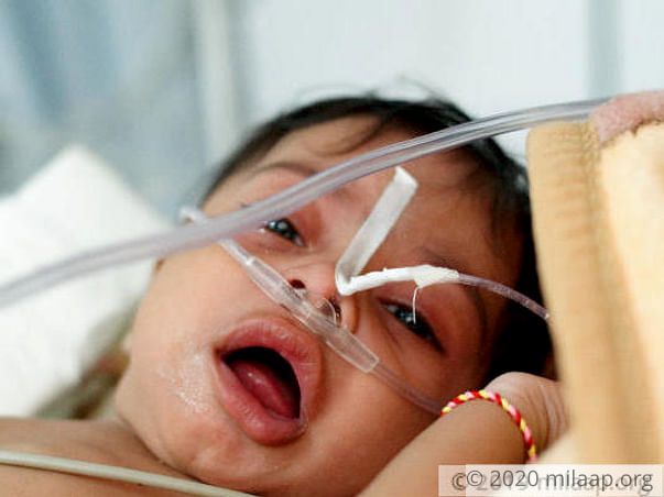 Help Krishna Kant Recover With Intra Cardiac Repair