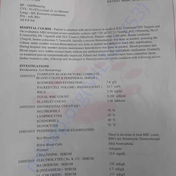 Medical Bill