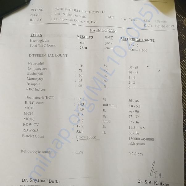 Medical Report