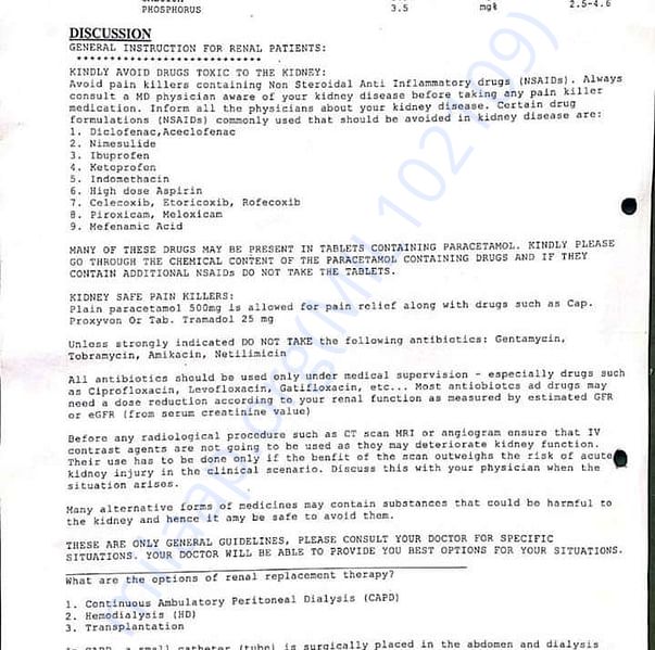 Medical Report