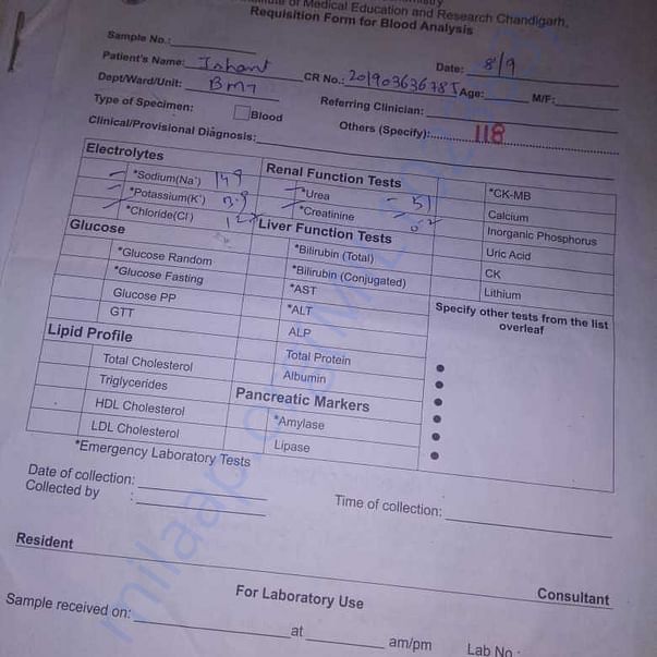 Medical Report