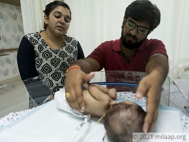 Help Baby of Indira Pallavi Recover