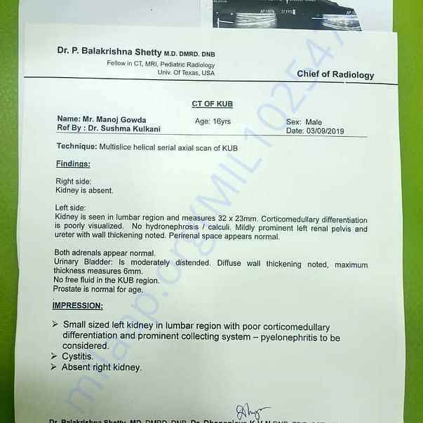 Medical Report