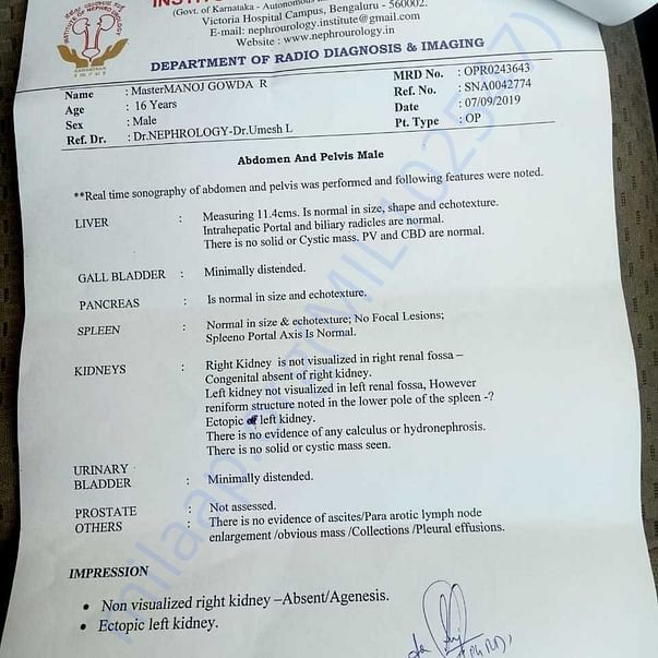 Medical Report