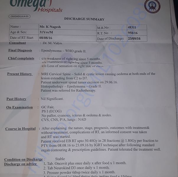 Medical Report