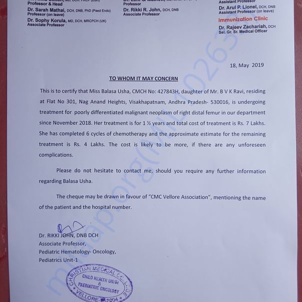 Estimation Letter
