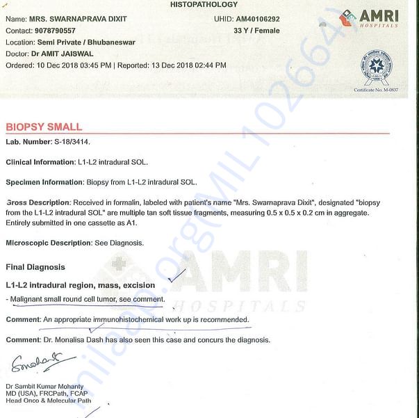 Medical Report