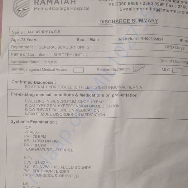 Medical Report