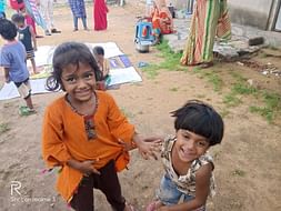 Make happy the poor and needy Children
