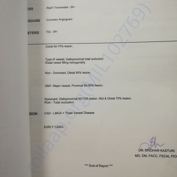 Medical Report