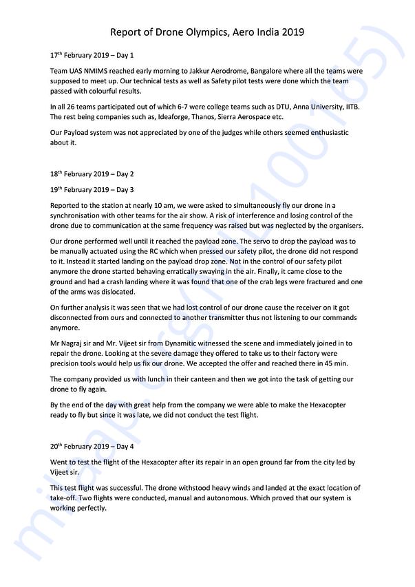 AERO INDIA REPORT