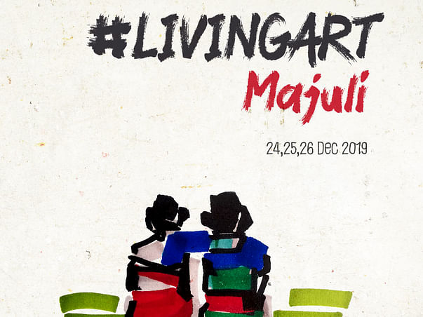 #livingart2019-Community Engagement Initiative -Majuli