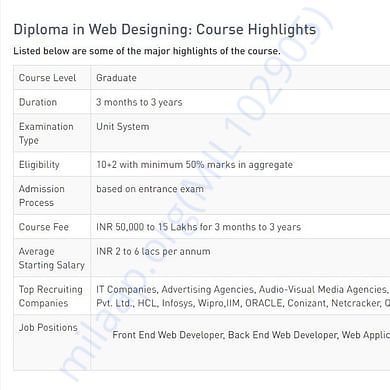 Course Details