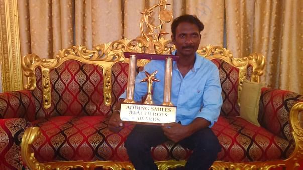 Award from A R Rehman for Saving Lives