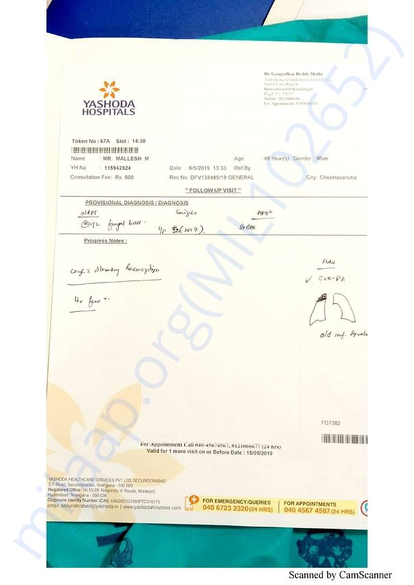 Complete Details of Mallesh 7