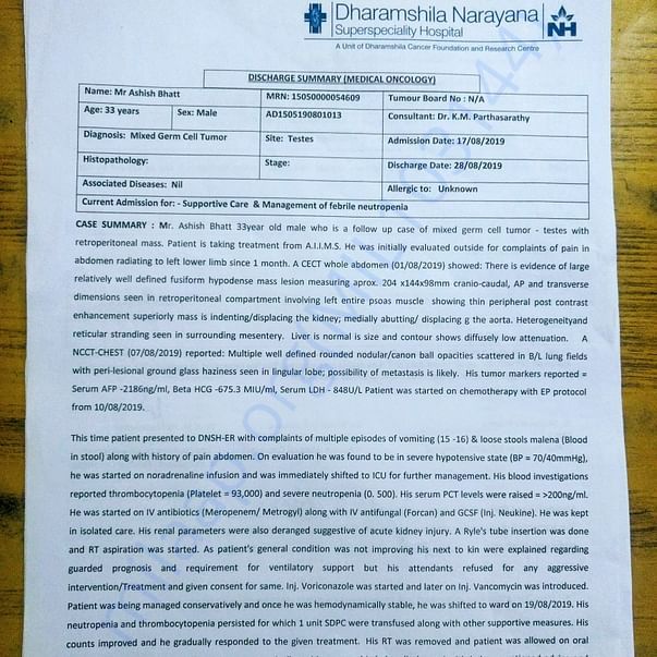 Medical Bill