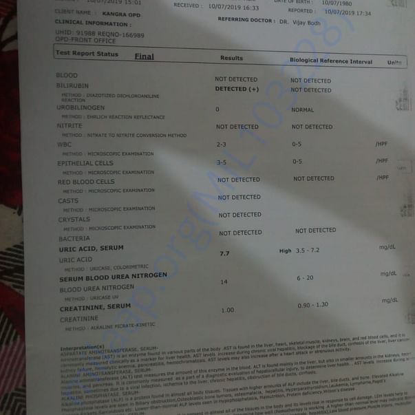 Medical Report