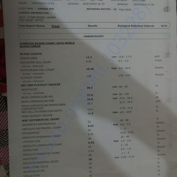 Medical Report