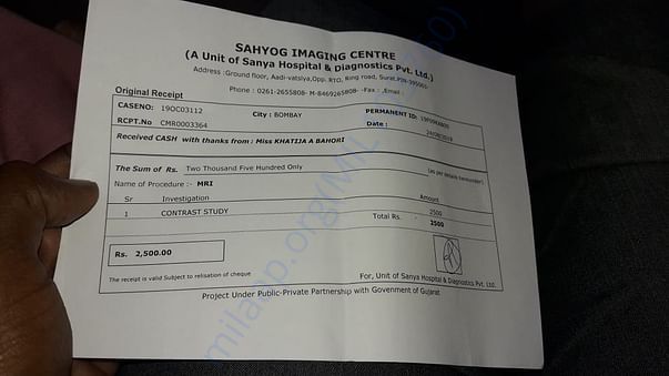 Medical bill