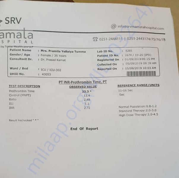 Medical Report