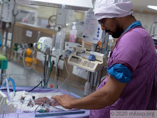 Help Babli's Premature Baby Survive