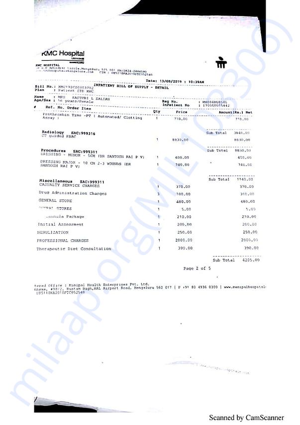 Medical Bill