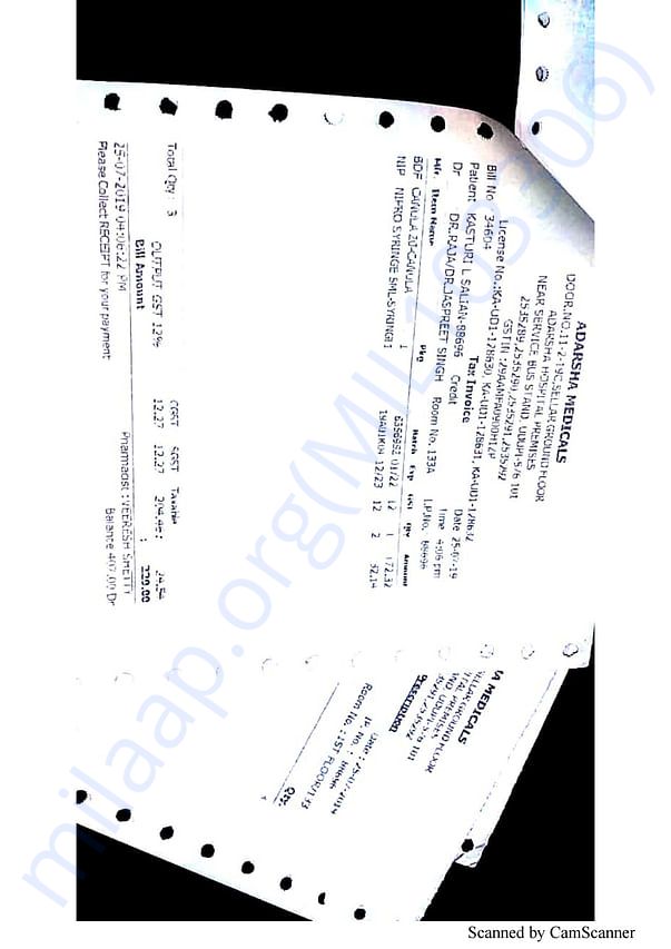 Medical Bill