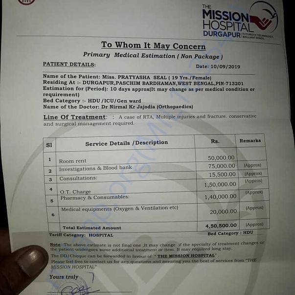 Medical Bill
