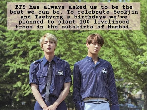 Trees for Tae & Jin