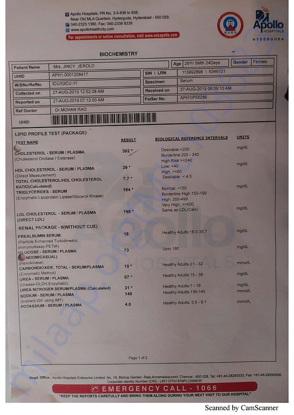 Medical Report