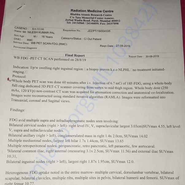 Medical Report