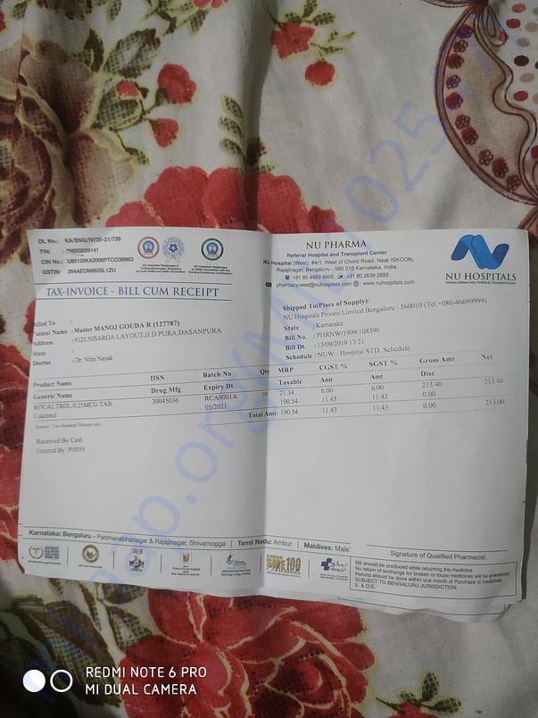 Medical bill