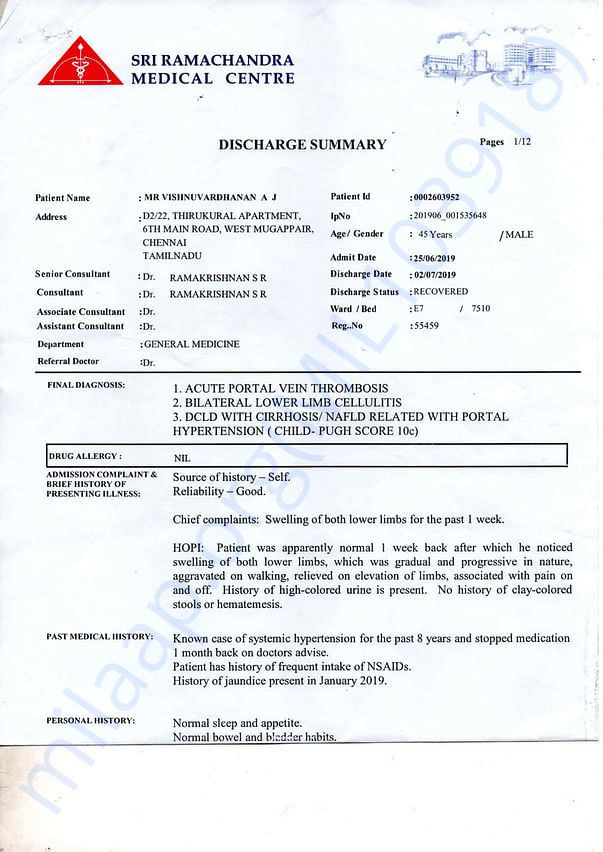 Medical Report