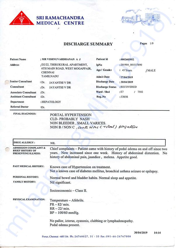 Medical Report