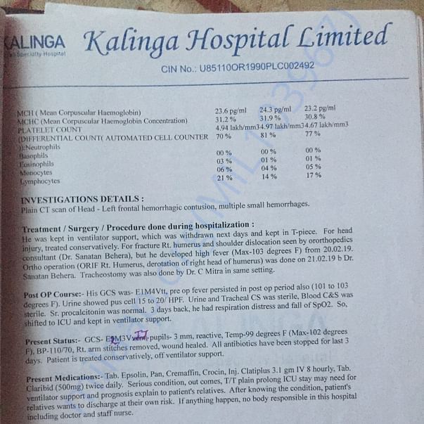 Medical Report