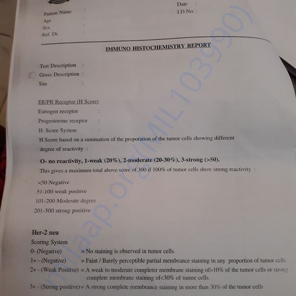 Medical Report