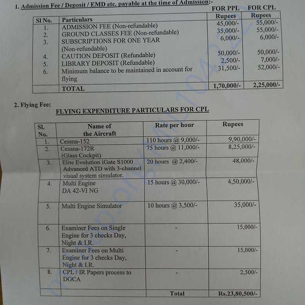 Estimation Letter