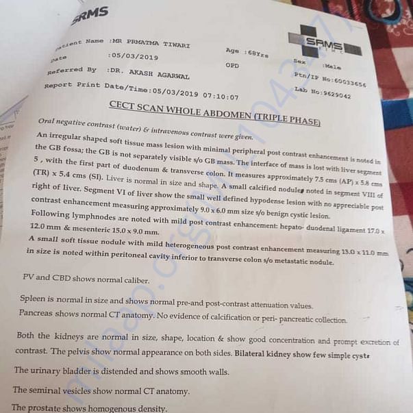 Medical Report