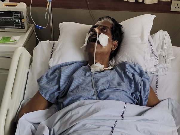 Help My Father Fight Brain Infection.