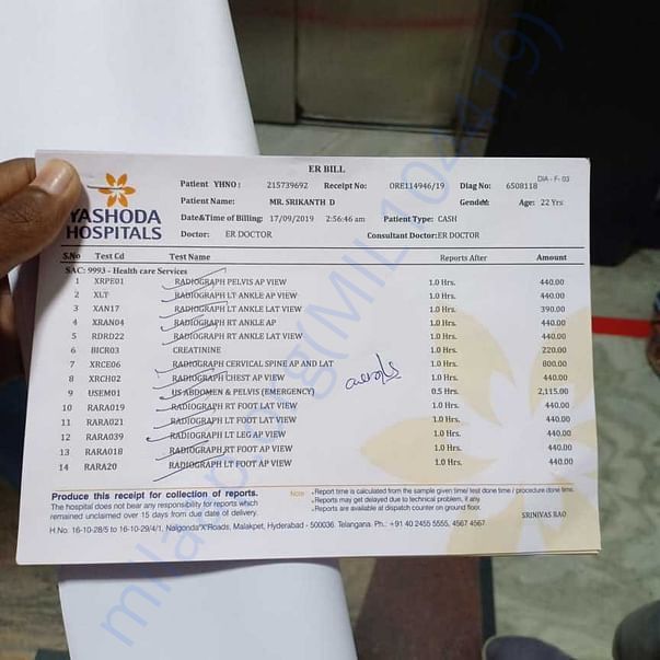 Medical Bill